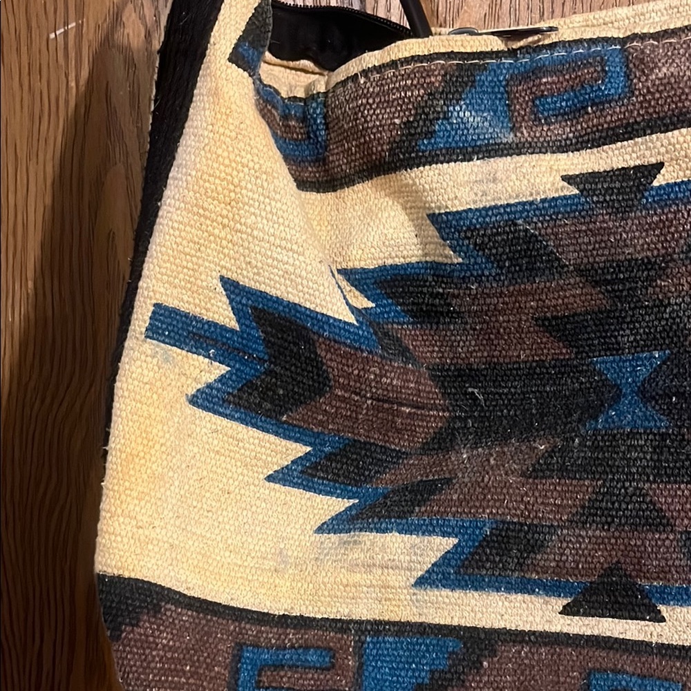 Stylish Native American Patterned Shoulder Bag - image 5